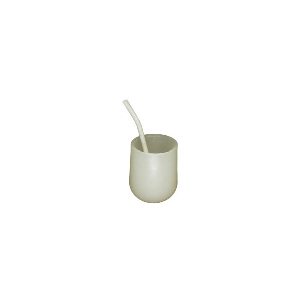 MATE PLASTICO FLORES 3D C/BOMBILLA - Imagen 7
