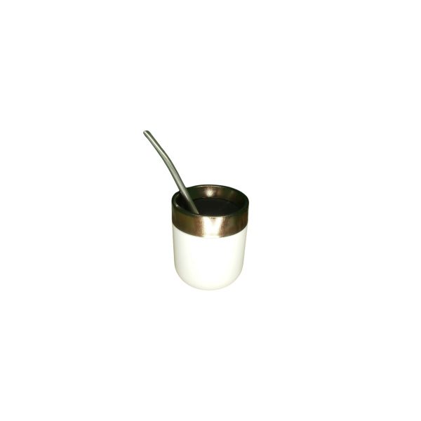 MATE PLASTICO TERMICO QUO PELTRE C/BOMBILLA - Imagen 2