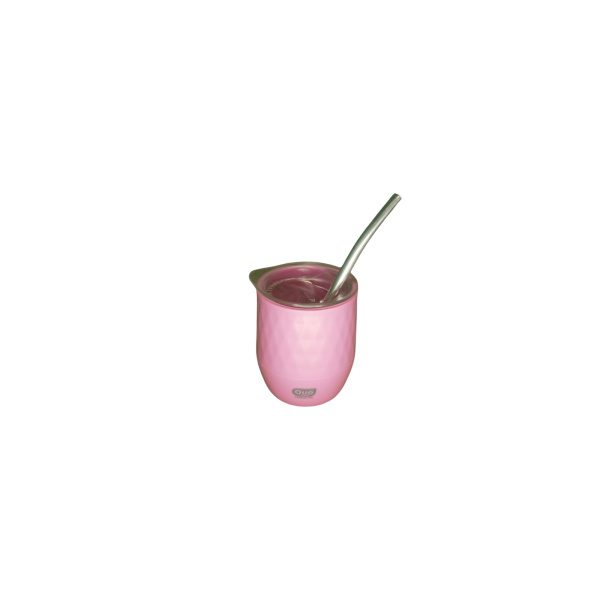 MATE PLASTICO CON TAPA Y BOMBILLA AVA - Imagen 2