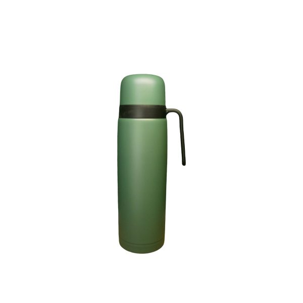 TERMO ACERO 1L MEDIA MANIJA COLOR BIGSTAR (AZUL / VERDE) - Imagen 3