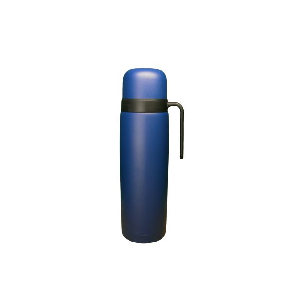 TERMO ACERO 1L MEDIA MANIJA COLOR BIGSTAR (AZUL / VERDE)