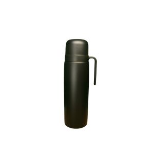 TERMO ACERO 1L MEDIA MANIJA COLOR BIGSTAR (NEGRO)