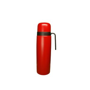 TERMO ACERO 1L MEDIA MANIJA COLOR BIGSTAR (BLANCO / ROJO / ROSA)