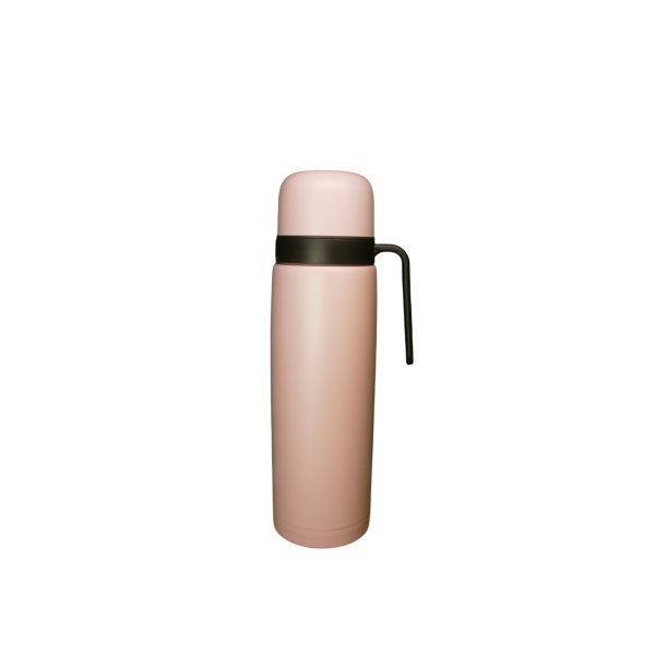 TERMO ACERO 1L MEDIA MANIJA COLOR BIGSTAR (BLANCO / ROJO / ROSA) - Imagen 3