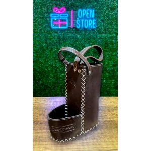 PORTA TERMO CUERO PREMIUM