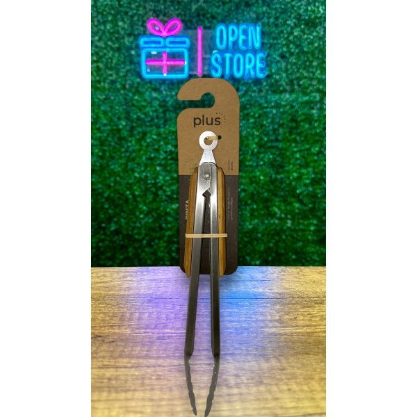 PINZA ACERO 30CM MANGO DE MADERA