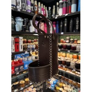 PORTA TERMO CUERO PREMIUM