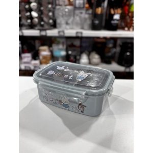 VIANDA DOBLE INTERIOR ACERO CON TRABA + CUCHARA CHICA