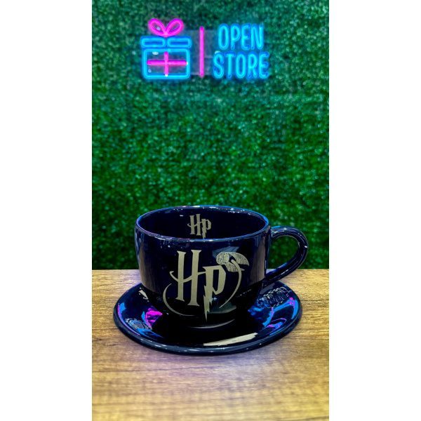 TAZA CON PLATO HARRY POTTER