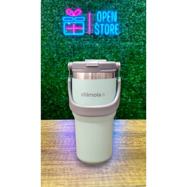 VASO TERMICO ACERO 600ML DOBLE PICO CON MANIJA CHIMOLA - Imagen 2