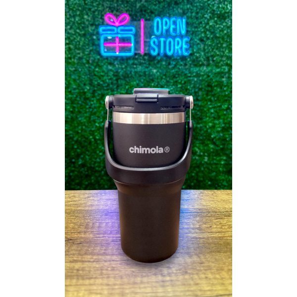 VASO TERMICO ACERO 600ML DOBLE PICO CON MANIJA CHIMOLA