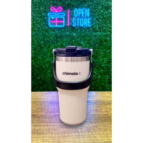 VASO TERMICO ACERO 600ML DOBLE PICO CON MANIJA CHIMOLA - Imagen 4
