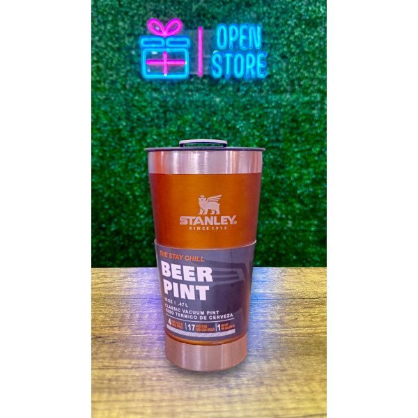 VASO ACERO CERVECERO CON TAPA DESTAPADOR STANLEY - Imagen 3
