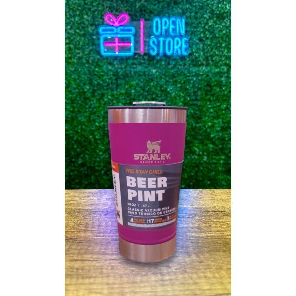 VASO ACERO CERVECERO CON TAPA DESTAPADOR STANLEY - Imagen 4