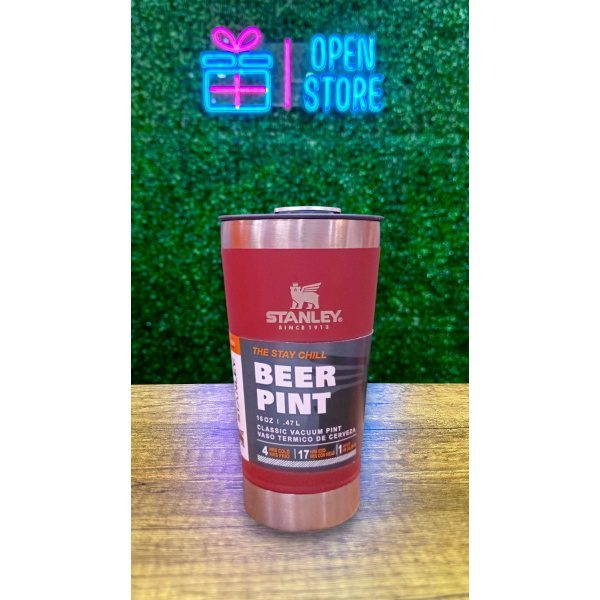 VASO ACERO CERVECERO CON TAPA DESTAPADOR STANLEY - Imagen 7