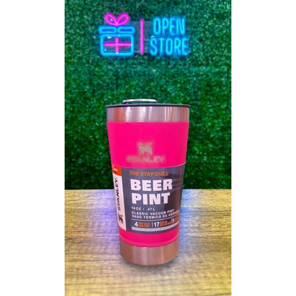 VASO ACERO CERVECERO CON TAPA DESTAPADOR STANLEY - Imagen 6