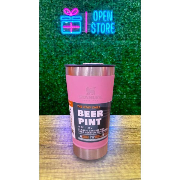 VASO ACERO CERVECERO CON TAPA DESTAPADOR STANLEY - Imagen 8