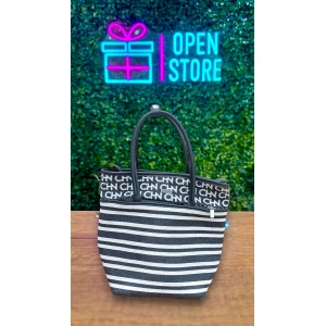 BOLSO MATERO DE TELA RAYADA CADIZ CHUNA