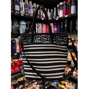 BOLSO MATERO DE TELA RAYADA CADIZ CHUNA