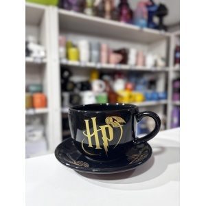 TAZA CON PLATO HARRY POTTER