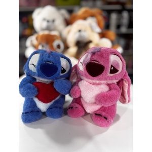 PELUCHE STITCH CON ACCESORIOS 25CM