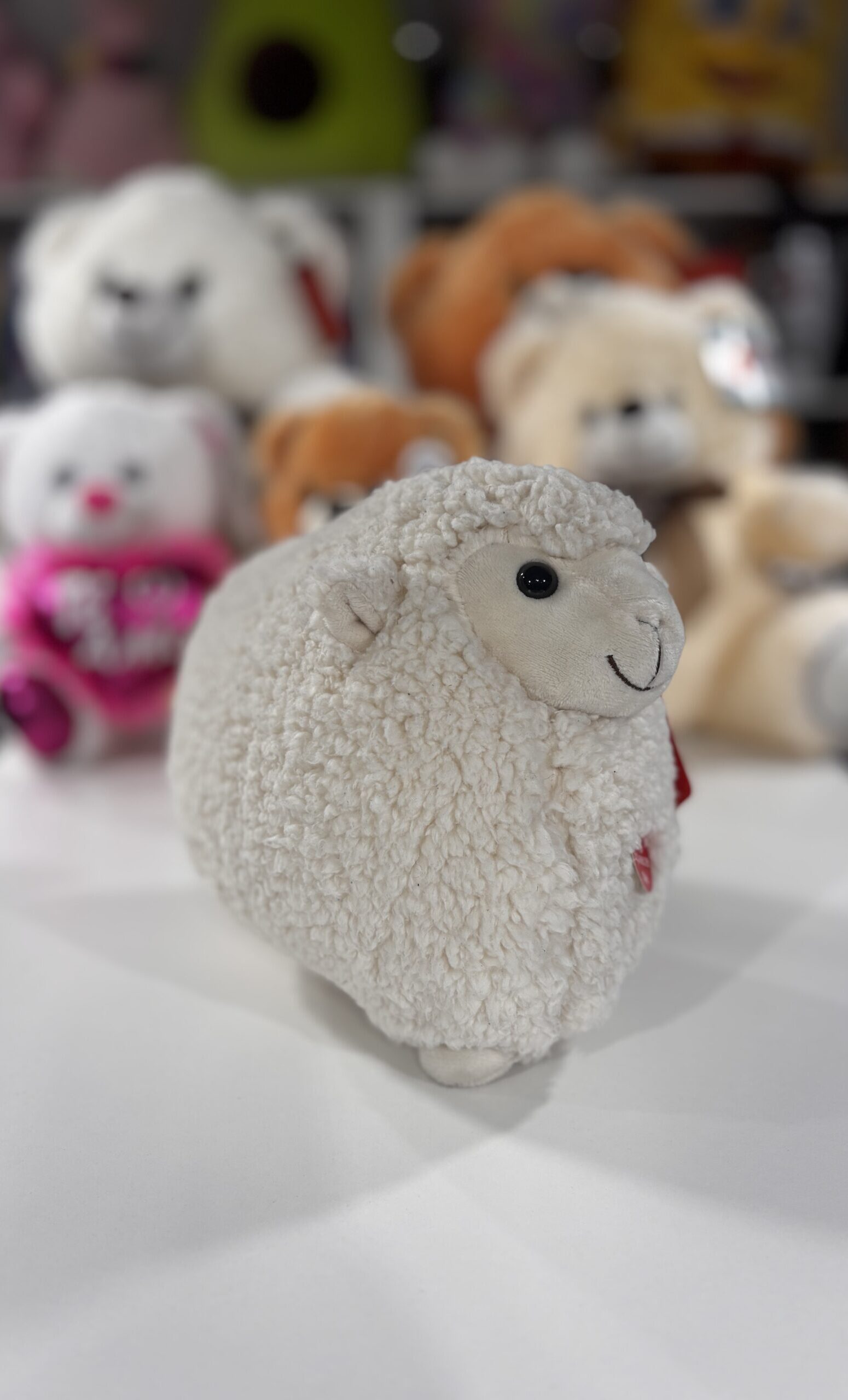 PELUCHE OVEJA BLANCA 11" CON SONIDO