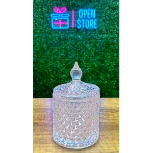 CARAMELERA DE VIDRIO LABRADA CHICA