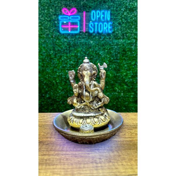 PORTA SAHUMERIO GANESHA / BUDA 3D EN PLATO