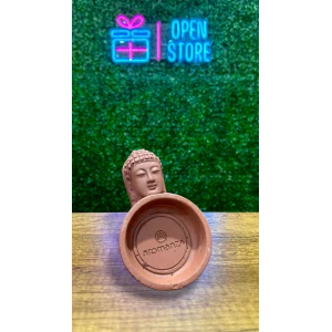 CUENCO SAHUMADOR ARCILLA CABEZA DE BUDA