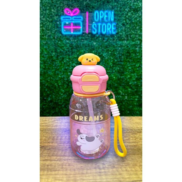 BOTELLA INFANTIL PLASTICO DREAMS PERRITO - Imagen 2