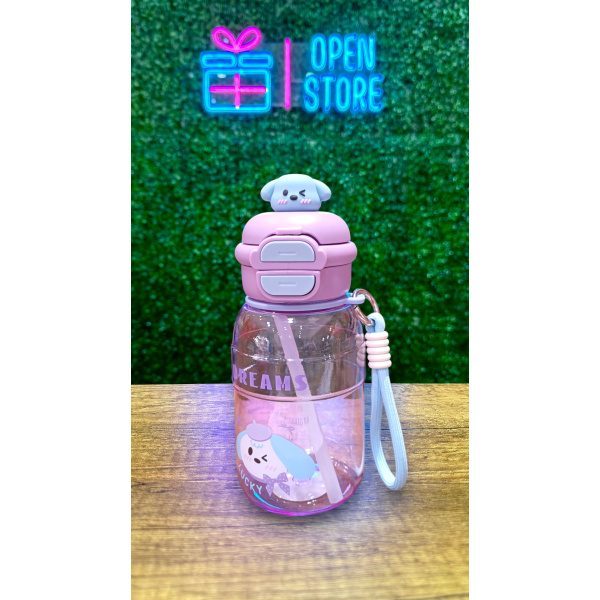 BOTELLA INFANTIL PLASTICO DREAMS PERRITO - Imagen 3
