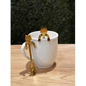 CUCHARA METAL GATITO CON BRAZOS