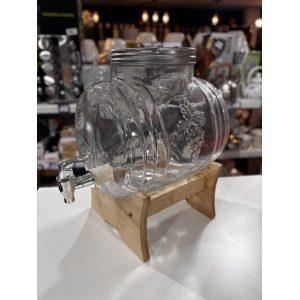 DISPENSER DE AGUA 3L CON BASE DE MADERA