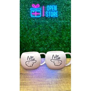 SET TAZAS ESFERAS X2 "MIO MIA"