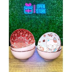 BOWL CERAMICA MANDALA / GATITO