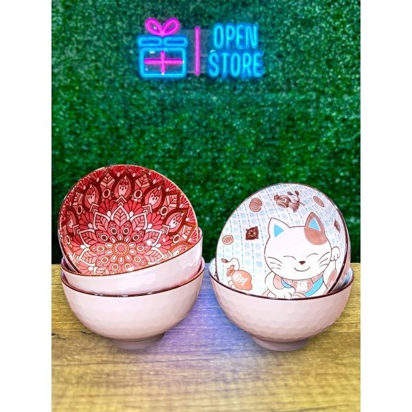 BOWL CERAMICA MANDALA / GATITO