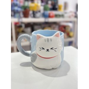 TAZA PREMIUM GATITO KAWAII