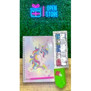 CUADERNO A5 CON STRASS PARA PEGAR