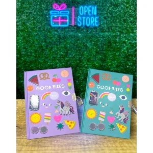 DIARIO INTIMO A5 TAPA DURA CON PINES