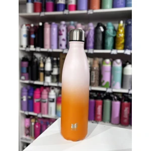 BOTELLA ACERO 750ML CON TAPA A ROSCA DEGRADE