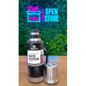 TERMO ACERO 1,2L STANLEY MATE SYSTEM NEGRO - COBRE (REPLICA)
