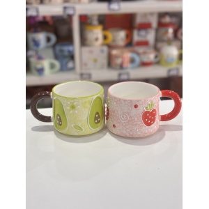 TAZA PALTA - FRUTILLA