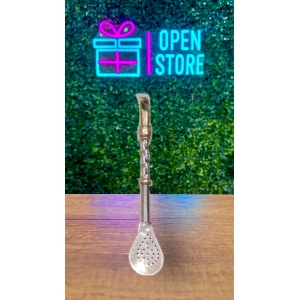 BOMBILLON DE ALPACA PICO DE LORO CINCELADO DOBLE ANILLO (2)