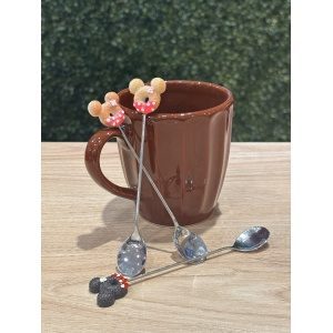 CUCHARA METAL PLATEADA MINNIE