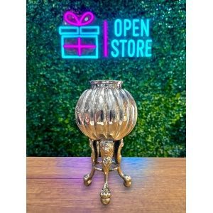 MATE ALPACA REDONDO ATOMATADO CON PATAS EN CAJA