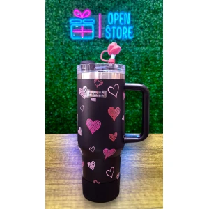 VASO ACERO QUENCHER CON CORAZONES