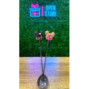 CUCHARA METAL PLATEADA MINNIE