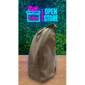 BOLSO MATERO BOTINERO CUERINA NEVADA SUELA