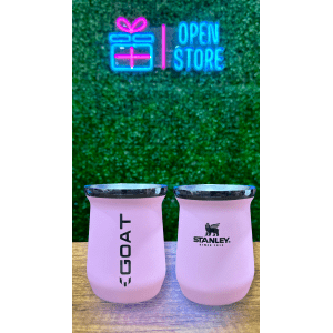 MATE ACERO STANLEY 236ML MESSI GOAT PINK