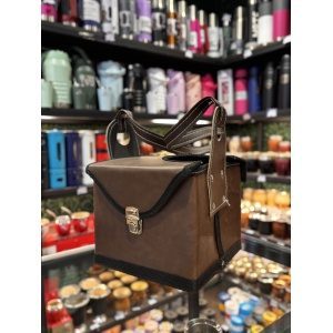 MATERA CANASTO DE CUERINA FIRENZE CON TAPA